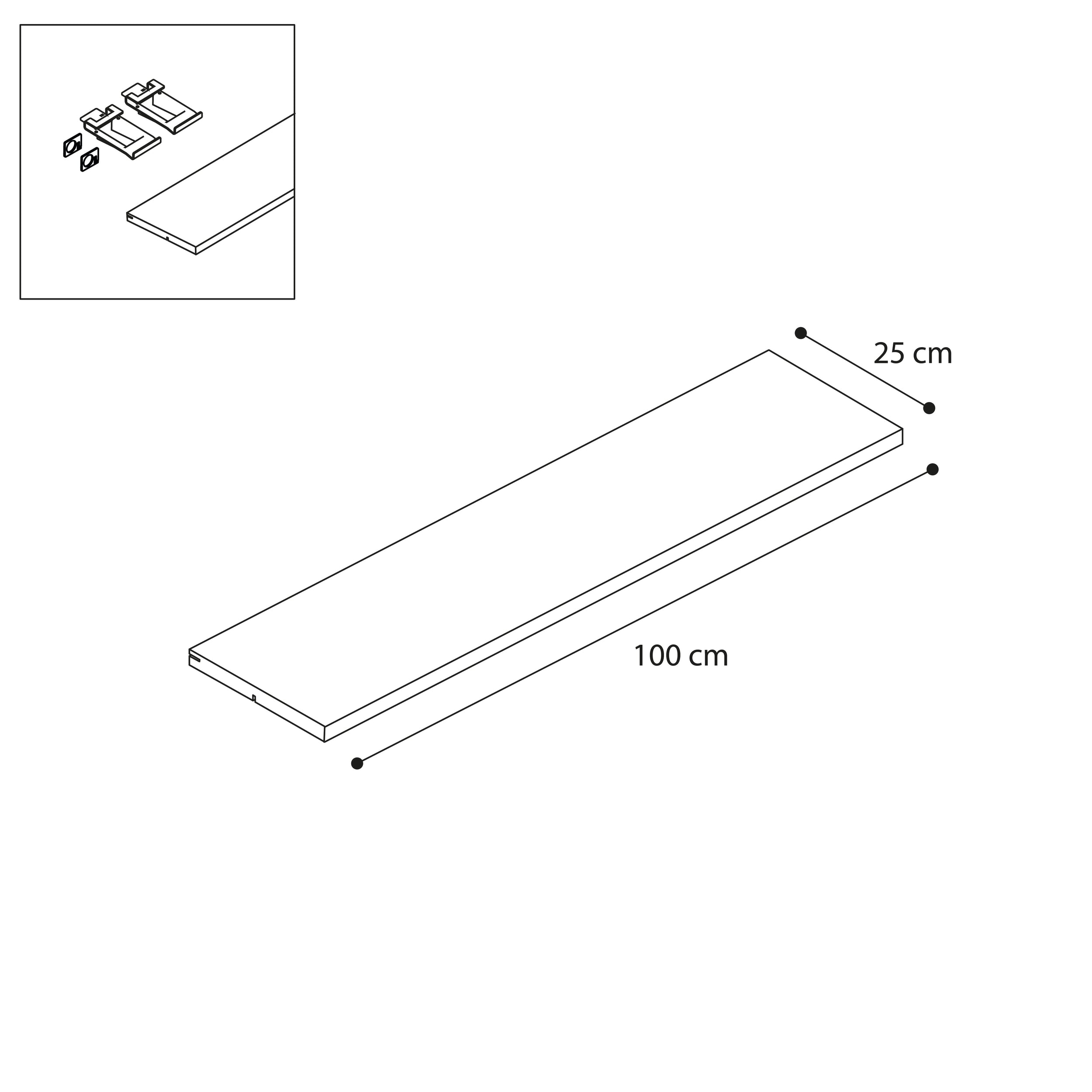 SUNDÅ Regalmodul Duo