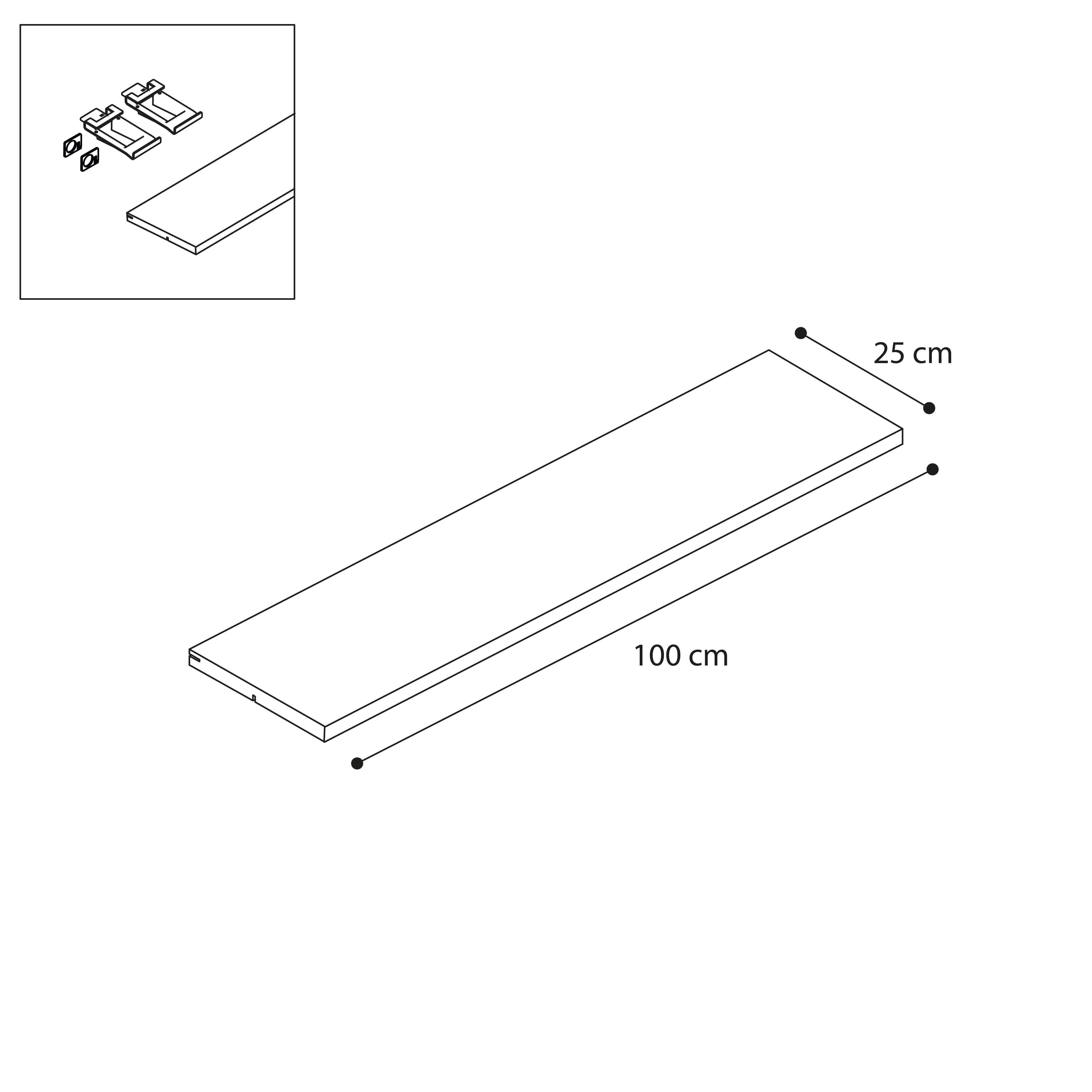 SUNDÅ Regalmodul Duo